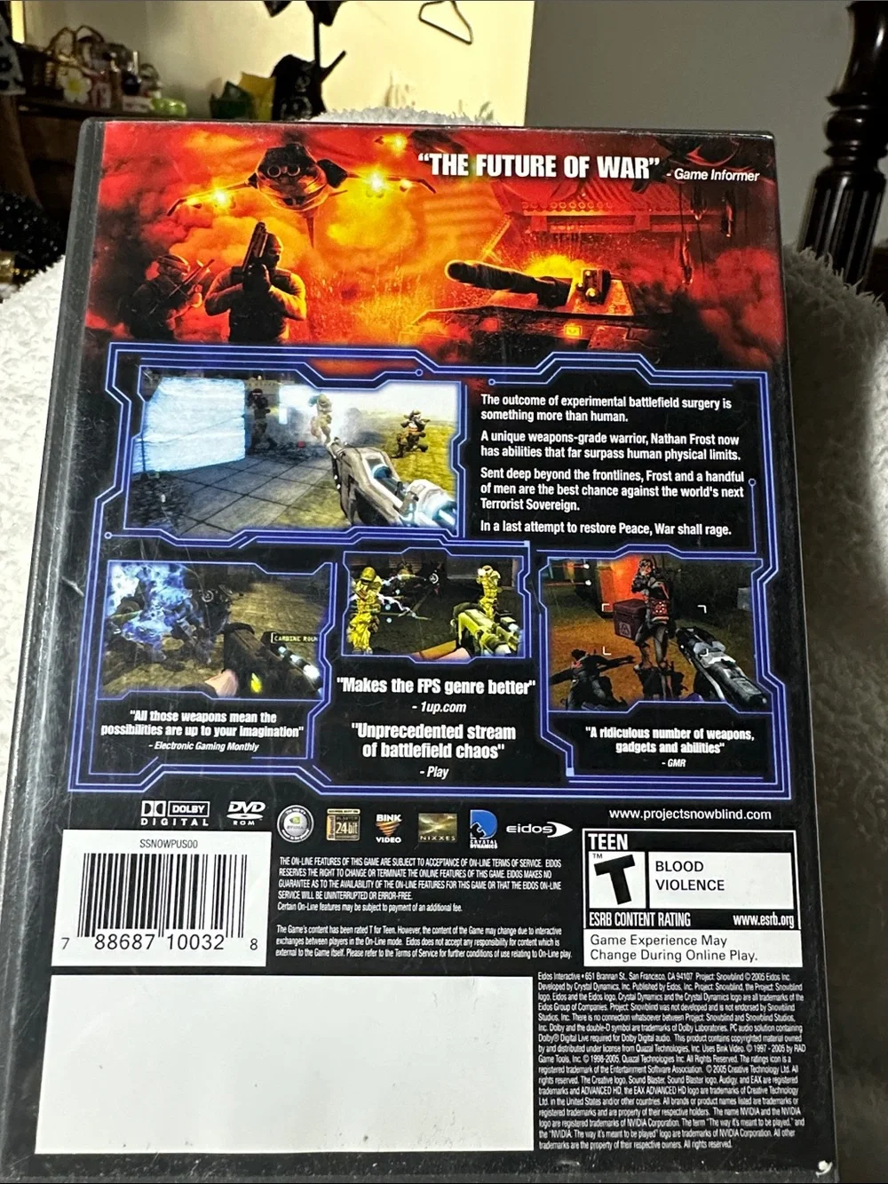The Sims 2: Open for Business PC Game and PROJECT SNOWBLIND game-used